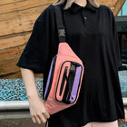 Riñonera Deportiva Unisex - Bolsa de Cintura Ajustable con Correa Larga, Sacoche y Bandolera