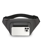 Riñonera Deportiva Impermeable para Mujer - Bolsa de Cintura Portátil para Correr, Viajar y Uso Diario