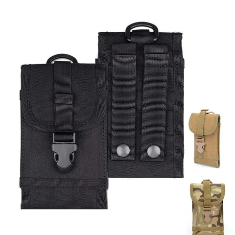 Riñonera Deportiva Táctica Molle - Pequeña Bolsa de Cintura para Teléfono y Accesorios