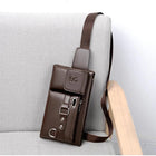Riñonera Deportiva para Hombre - Bolsa de Cintura Ajustable y Multifuncional