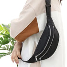 Riñonera Deportiva Impermeable Multibolsillos - Bolsa de Cintura Nylon para Hombre y Mujer