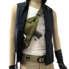 Riñonera Deportiva Táctica Negra - Bolsa Canguro con Compartimento Oculto