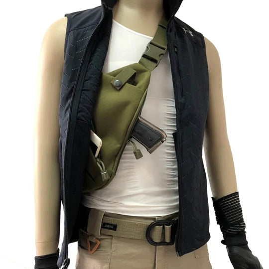 Riñonera Táctica Militar para Hombre - Nylon Resistente y Duradero