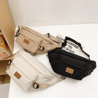 Riñonera Deportiva Unisex - Bolsa Móvil de Nailon, Gran Capacidad, Estilo Urbano