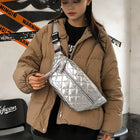 Riñonera Deportiva de Algodón Grande para Mujer y Hombre - Bolsa Pechera Unisex