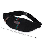 Riñonera Deportiva de Lona para Hombre