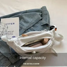 Riñonera Deportiva Mujer: Bolsa de Pecho Grande, Moda Coreana, Forma de Media Luna