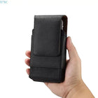Riñonera Deportiva X7XC de Piel Sintética Resistente con Compartimentos para Tarjetas y Soporte Vertical para Teléfono