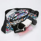 Riñonera Deportiva Impermeable con Estampado Floral - Varios Colores