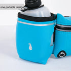 Riñonera Deportiva Impermeable con Botella de Hidratación y Funda para Móvil - Cinturón Running para Hombre y Mujer