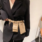 Riñonera Deportiva Mujer - Diseño Croco, Bolso de Cintura Moderno