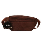 Riñonera de Cintura para Mujer - Bolso Bandolera Casual de Lona