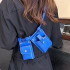 Pack 2 Riñoneras Deportivas para Mujer: Bolso de Cintura y Bandolera Pecho - Cuero Sintético