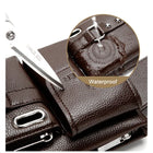 Riñonera Deportiva Hombre Cuero - Bolsa Cintura Elegante y Práctica