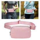 Riñonera Deportiva Impermeable para Mujer y Hombre con Portallaves y Bolsillo para Teléfono