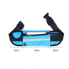 Riñonera Deportiva Impermeable con Portabotellas para Running, Fitness y Ciclismo