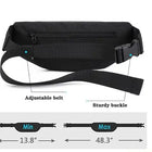 Riñonera Deportiva Hombre Multifuncional: Bolsa de Cintura, Pecho o Hombro