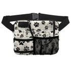 Riñonera de Enfermera para Mujer con Estampado de Patas de Perro - Bolsa Médica Personalizada para Estetoscopios, Vendas y Tijeras