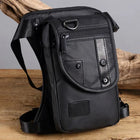 Riñonera Deportiva Hombre - Bolsa de Cintura Multifuncional de Nylon y Lona