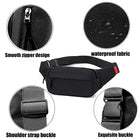 Riñonera Deportiva Unisex de Gran Capacidad - Bolsa Pecho y Hombro