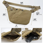 Riñonera Táctica Militar Unisex - Resistente y Funcional