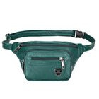 Riñonera de Cuero Genuino para Mujer - Bolso de Piel Elegante