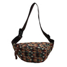 Riñonera Bohemia de Pana para Mujer - Bolso de Cintura, Cadera, Hombro y Cruzado
