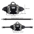 Riñonera Deportiva Unisex para Correr y Running - Ligera y Ajustable