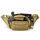 Riñonera Deportiva Hombre - Bolsa Táctica para Motociclistas, Montaña y Camping