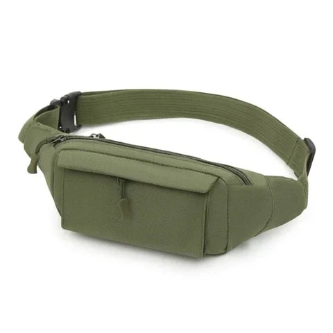 Riñonera Deportiva Camuflaje para Hombre - Gran Capacidad y Estilo Táctico