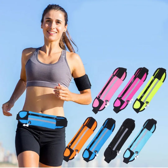 Riñonera Running Impermeable Unisex - Ideal para Correr y Deporte