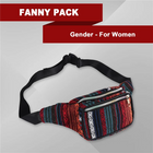 Riñonera Mujer Vintage - Bolso Bandolera Casual de Cintura