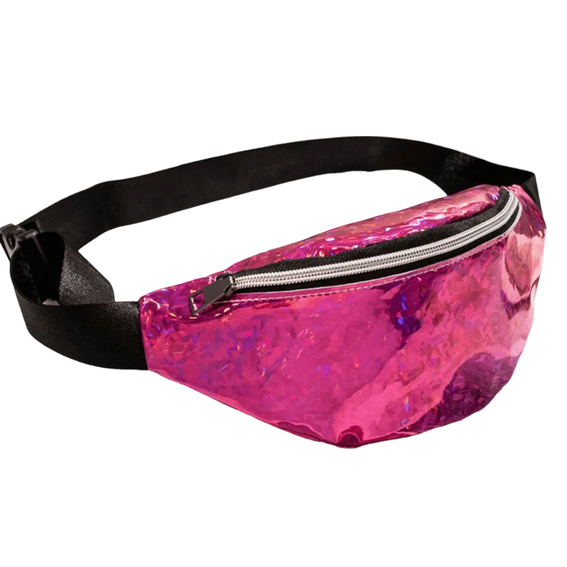 Riñonera Grande Unisex de Nylon - Bolso Bandolera Casual Espacioso