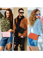 Riñonera Deportiva Negra 2024: Bolsa de Cintura Ajustable Unisex