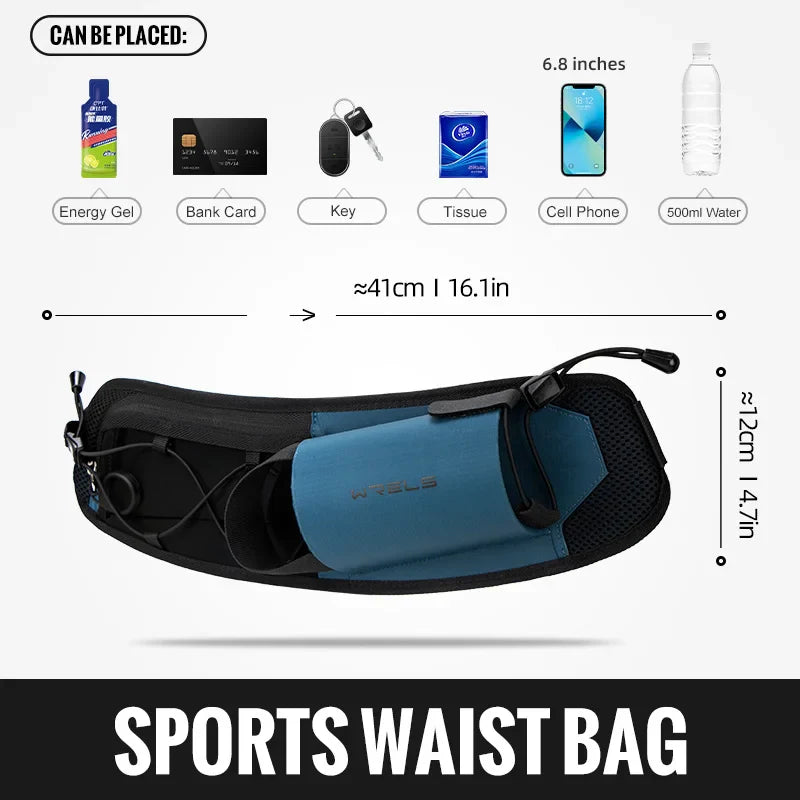 Riñonera Deportiva Unisex para Correr y Running - Cómoda y Ajustable