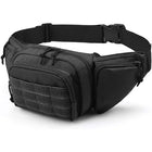 Riñonera Deportiva Hombre Táctica - Bolsa de Cintura para Motociclista, Camping y Montaña