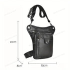 Riñonera Deportiva Hombre - Bolsa Cintura Clásica Café