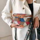 Riñonera Deportiva de Cuero para Mujer - Bolso Bandolera y Pechera