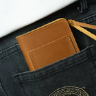 Riñonera Deportiva de Cuero Vintage Crazy Horse - Bolsa Cintura Hombre