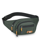 Riñonera Grande Unisex - Bolso Bandolera Casual de Cintura