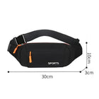 Riñonera Deportiva Impermeable para Correr - Varios Colores