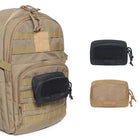 Riñonera Deportiva Táctica CLUSGO EDC Molle - Negra y Marrón