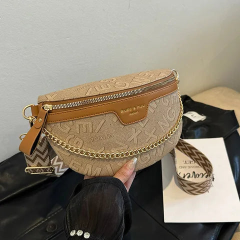 Riñonera Deportiva Mujer - Bolso de Cintura de Piel Suave, Elegante y Funcional
