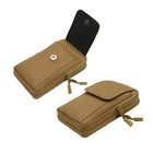 Riñonera Deportiva Vintage 6.5 Pulgadas - Bolsa de Cintura para Hombre con Compartimento para Móvil