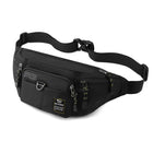 Riñonera Táctica para Hombre de Nylon - Bolsa Pechera Militar con Múltiples Bolsillos