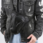 Riñonera Deportiva para Moto - Bolsa Lateral EVA Rígida, Impermeable y Acolchada