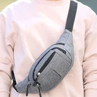 Riñonera Deportiva Hombre Nylon - Bolsa Cintura Multiusos