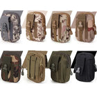 Riñonera Deportiva Táctica de Nailon Negro
