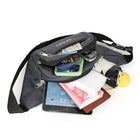 Riñonera Deportiva de Nylon para Hombre - Bolsa de Cintura para Viajes y Running