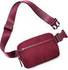 Riñonera Deportiva Unisex con Correa Ajustable y Doble Cremallera - Pequeña Bandolera para Exteriores - Novedad 2025